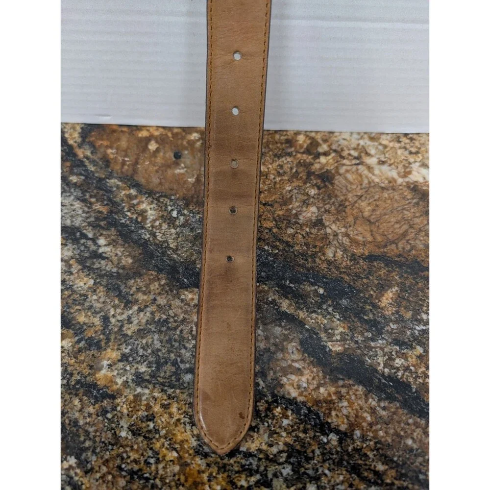 Vintage Leather Polo Ralph Lauren Belt Size 34